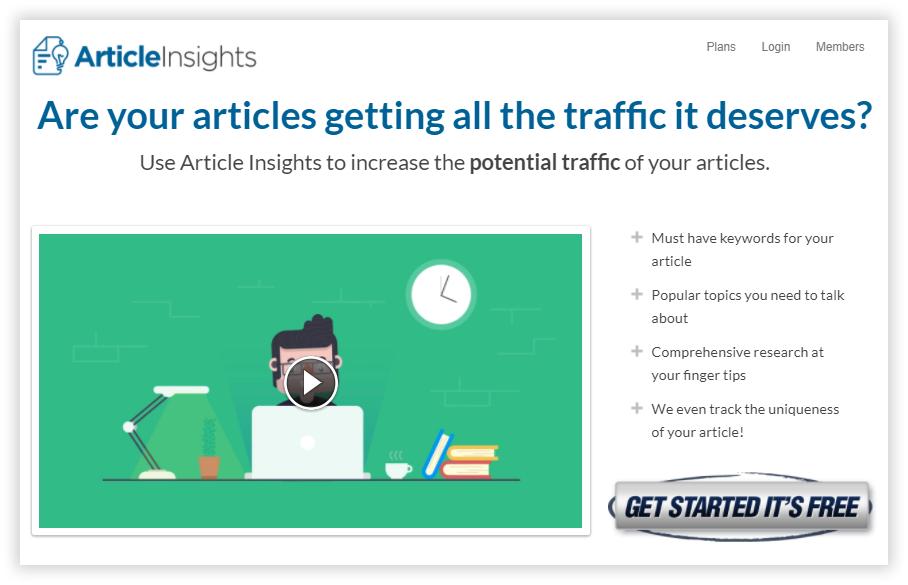 Article Insights preview