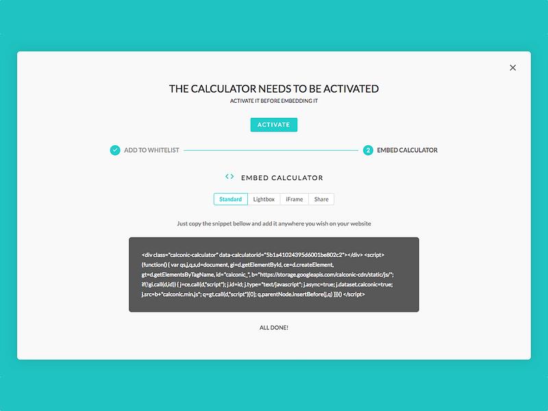 Calconic image