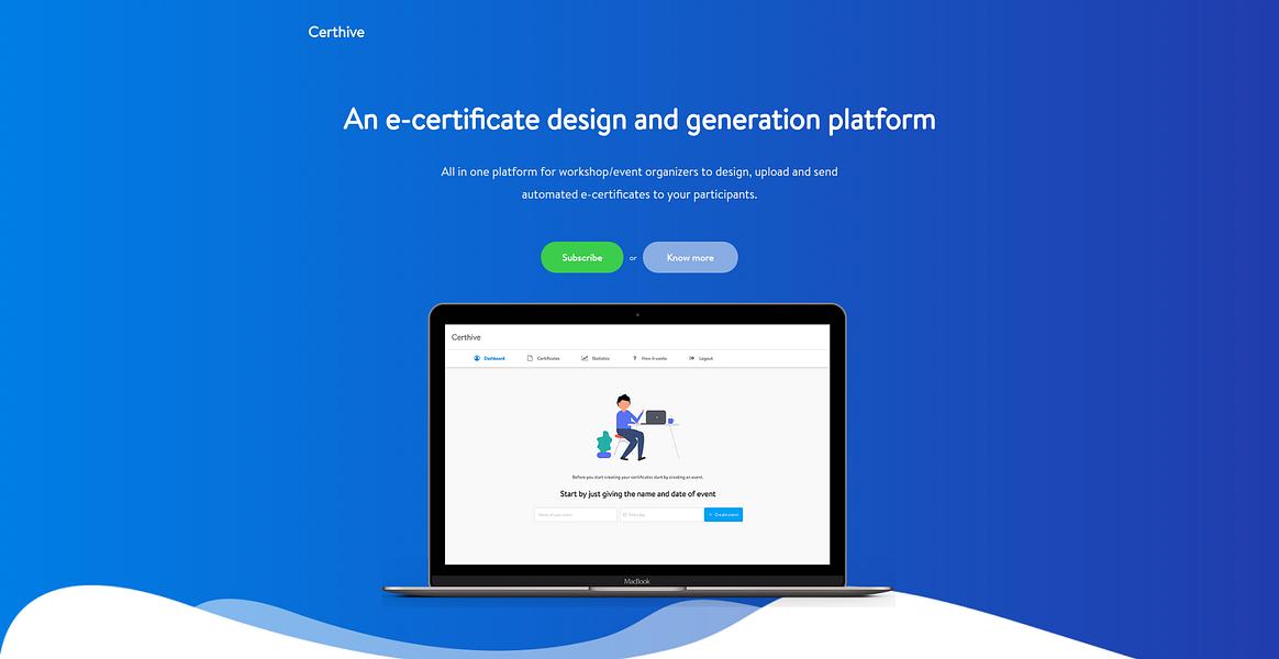 Certhive preview