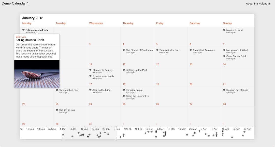 ChronoFlo Calendar preview