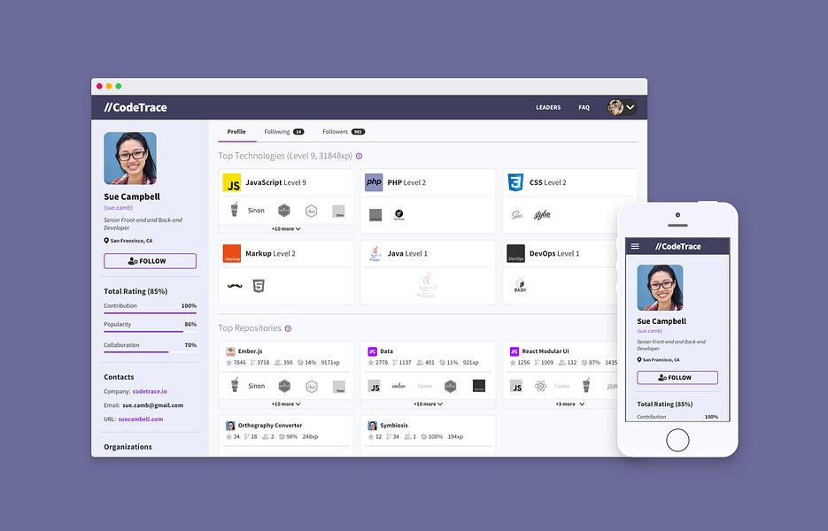 CodeTrace preview