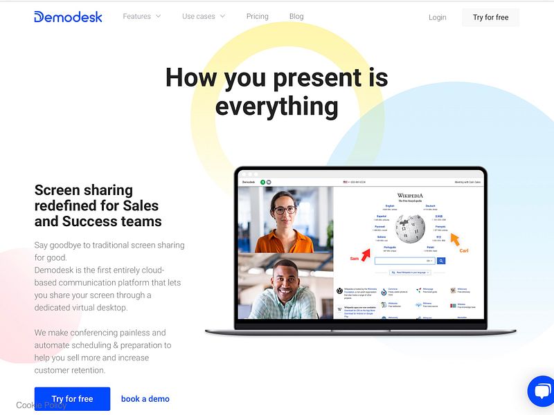 Demodesk preview