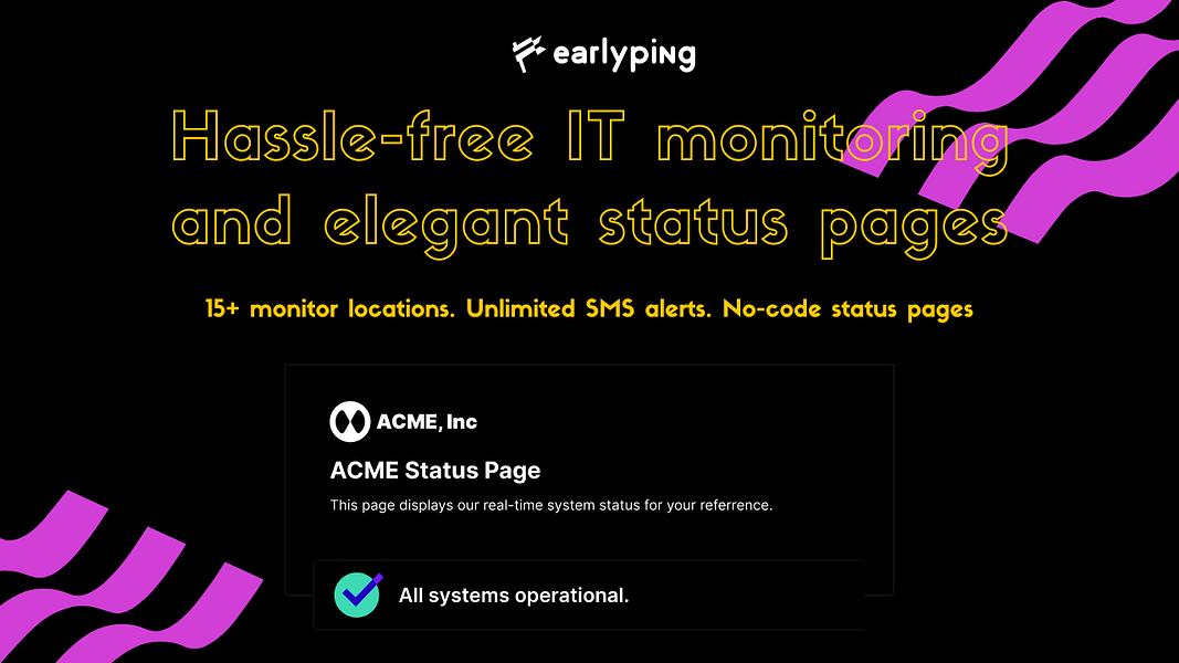 EarlyPing image