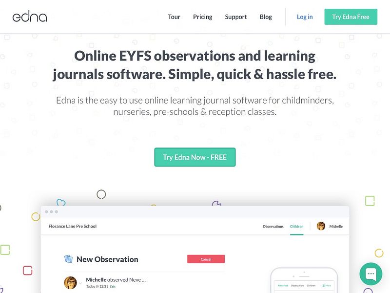 Edna App preview