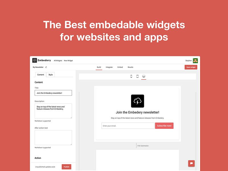 Embedery preview
