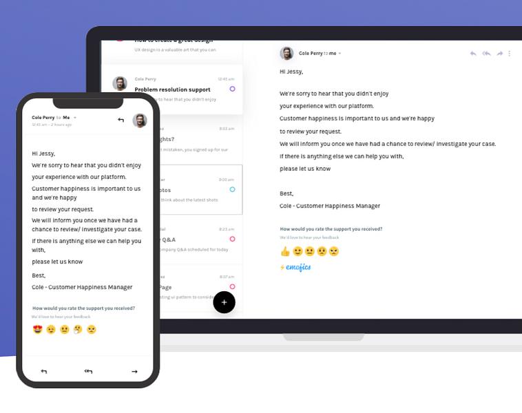 Emojics for Emails preview