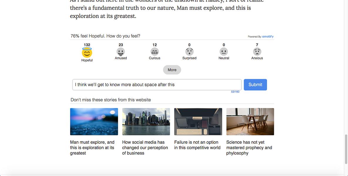 Emotify 2.0 preview