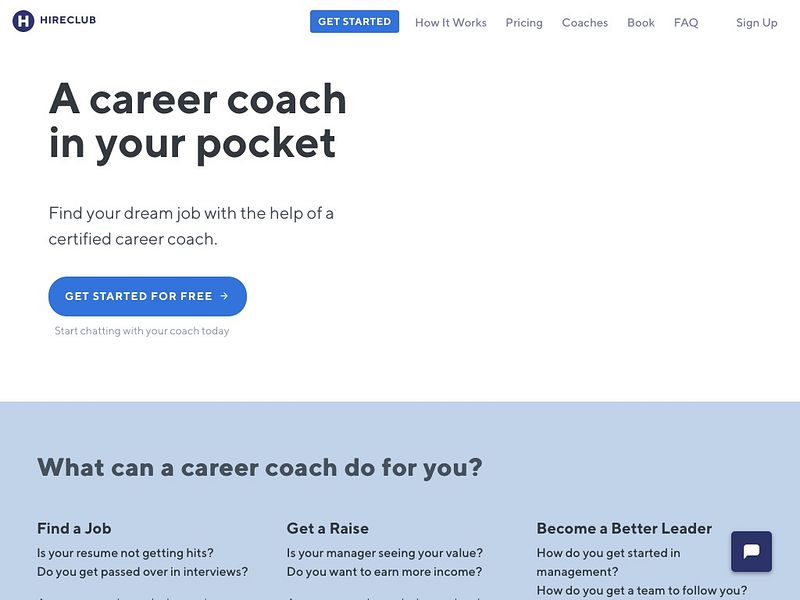 HireClub Coaching preview