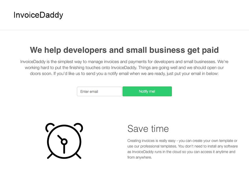 InvoiceDaddy preview