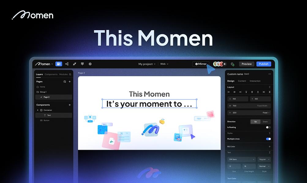 Momen preview
