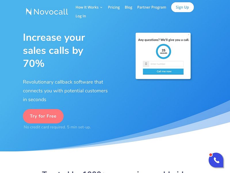 Novocall preview