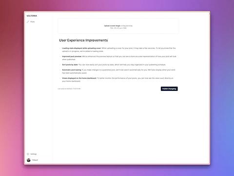 Openchangelog image
