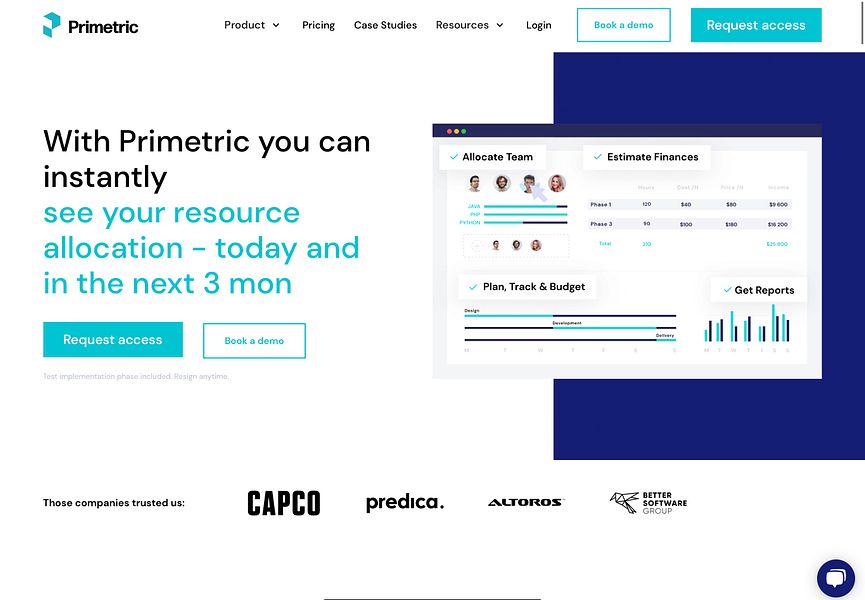 Primetric preview