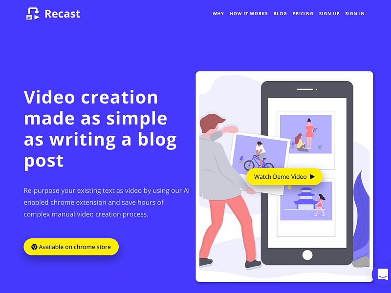 Recast Studio preview