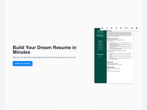 ResumeMaker.Online image