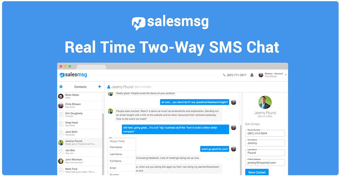 Salesmsg preview