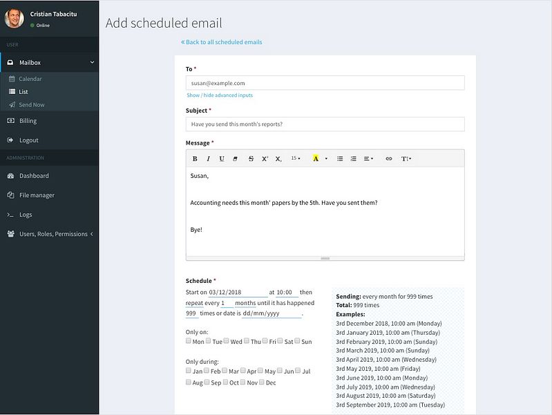 ScheduleThatEmail image