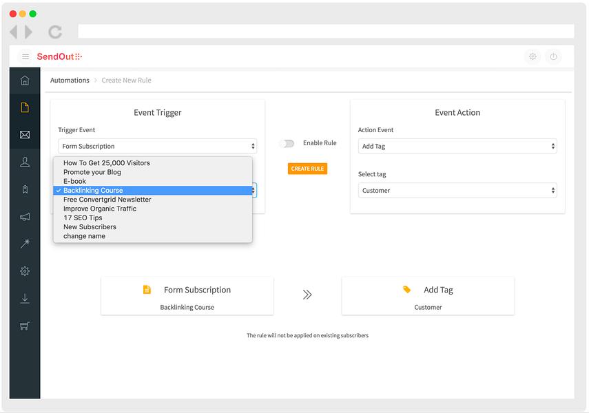 SendOut.io preview