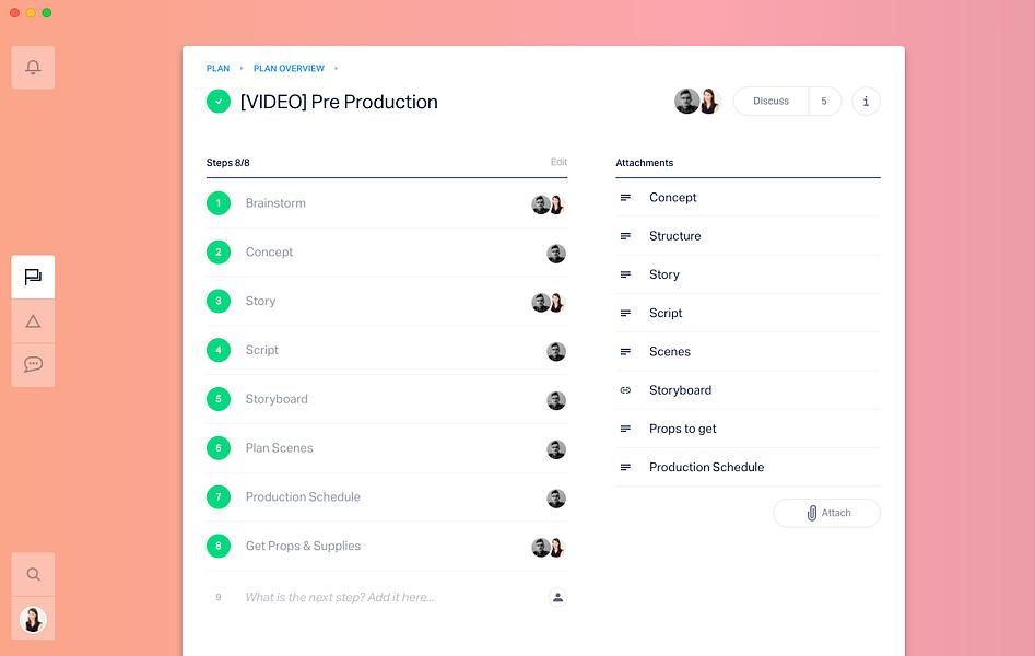 Swipes Workspace preview