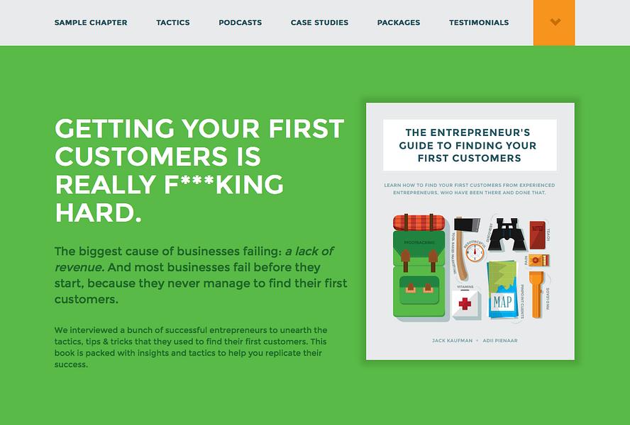 The Entrepreneur's Guide to Finding Your First Customers preview