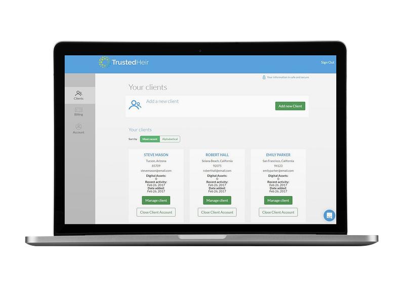 TrustedHeir preview