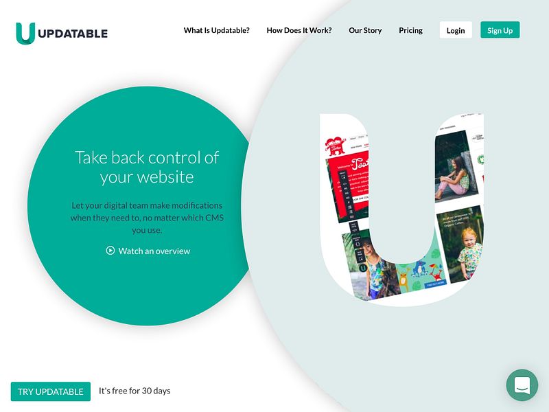 Updatable image