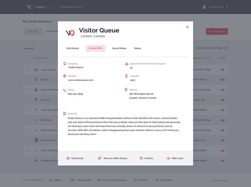 Visitor Queue image