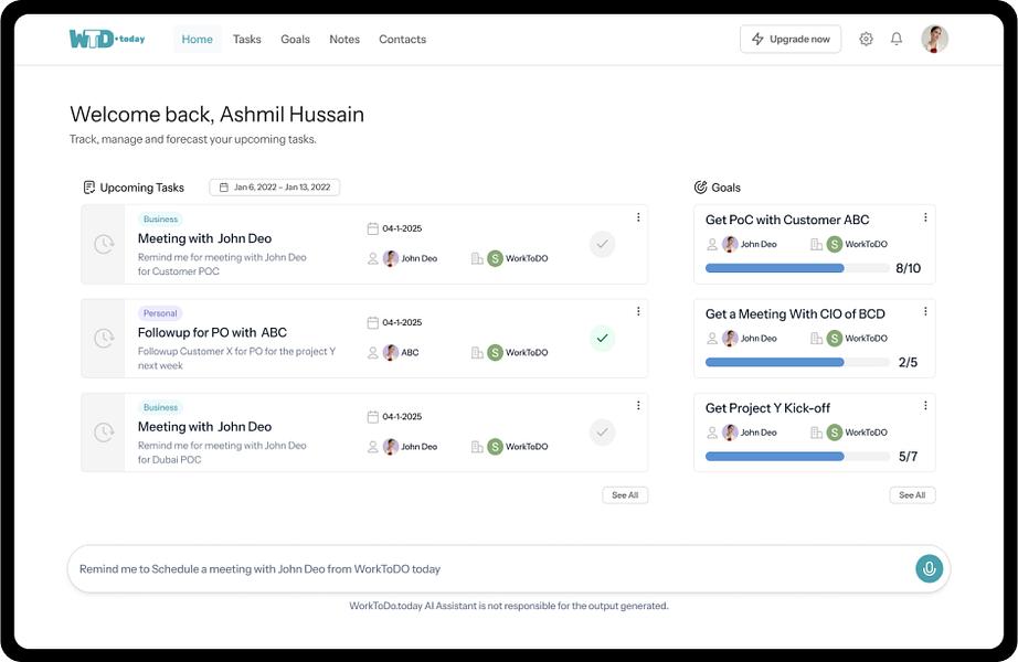 WorkToDo preview