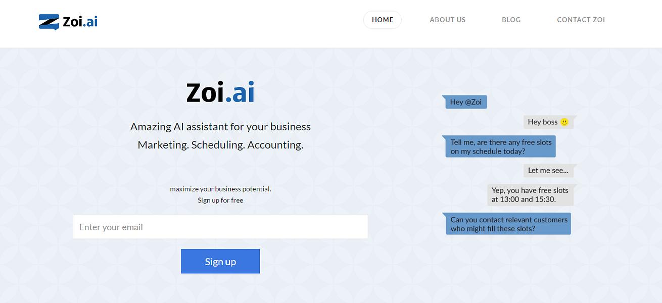 Zoi.ai preview