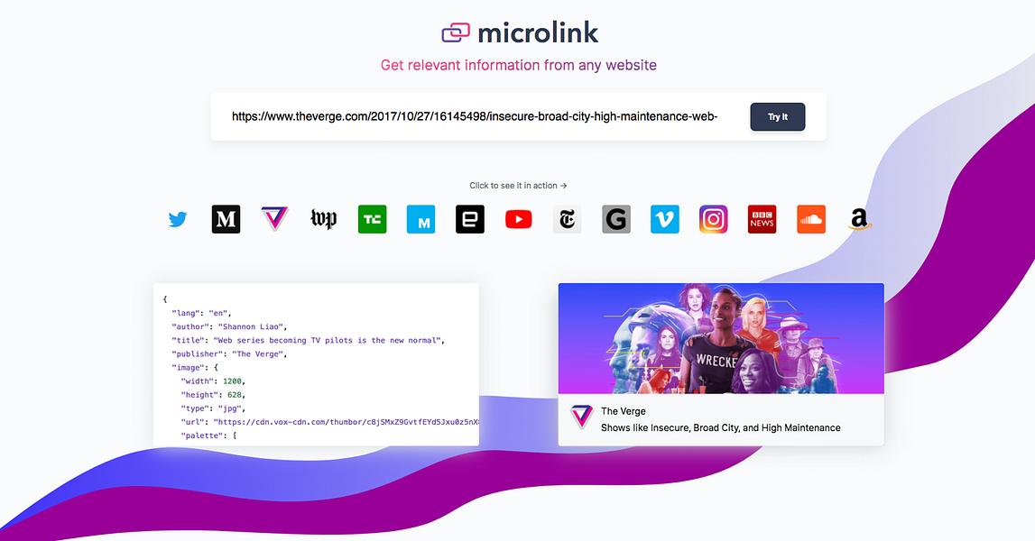 microlink.io preview