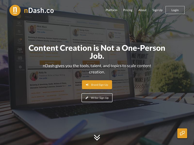 nDash.co preview