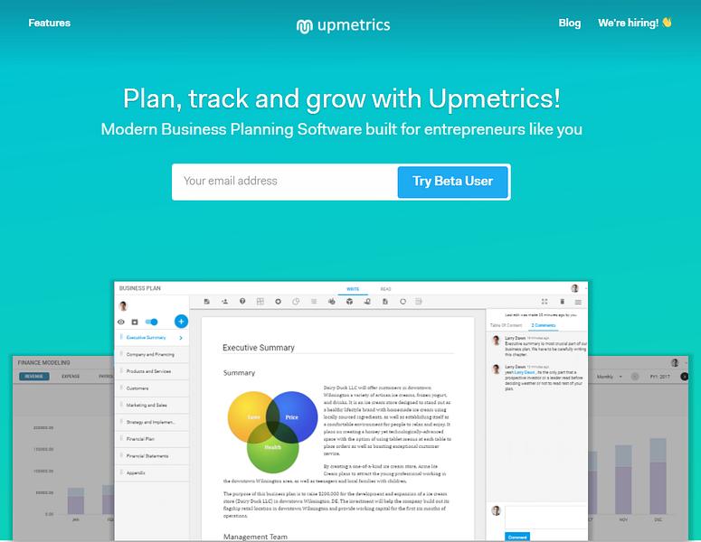 upmetrics preview