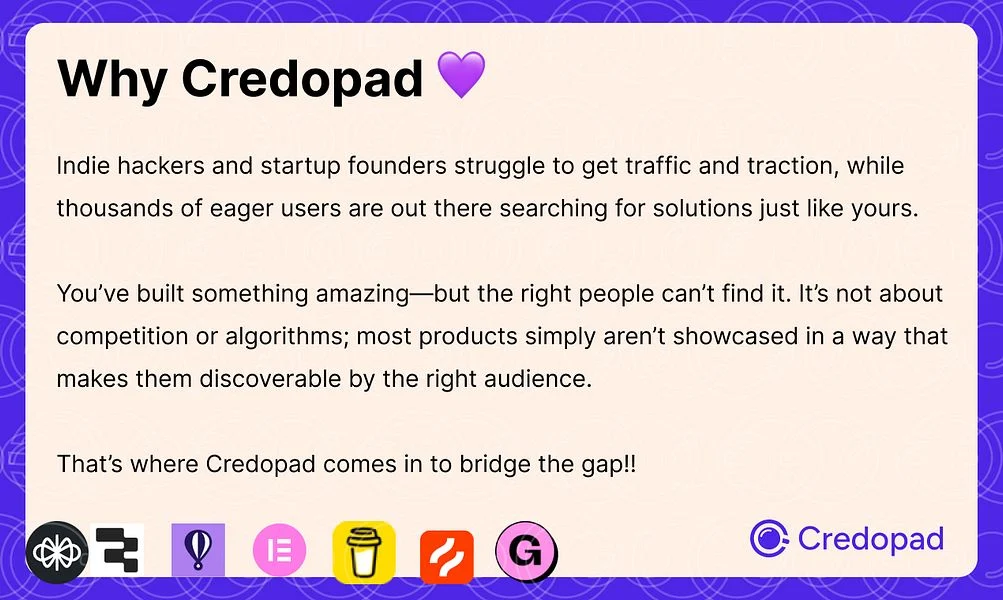 Credopad preview