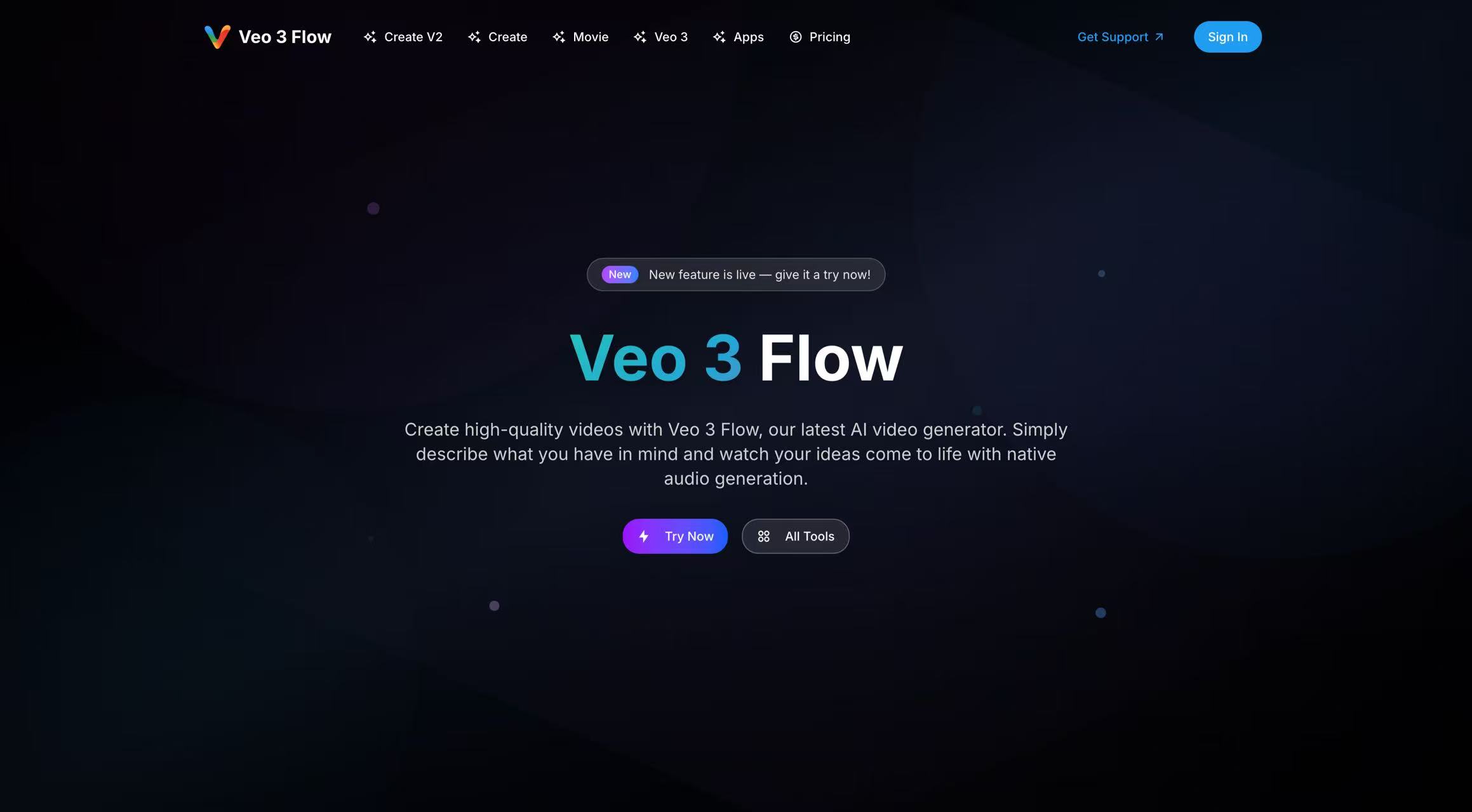 Veo 3 Flow preview
