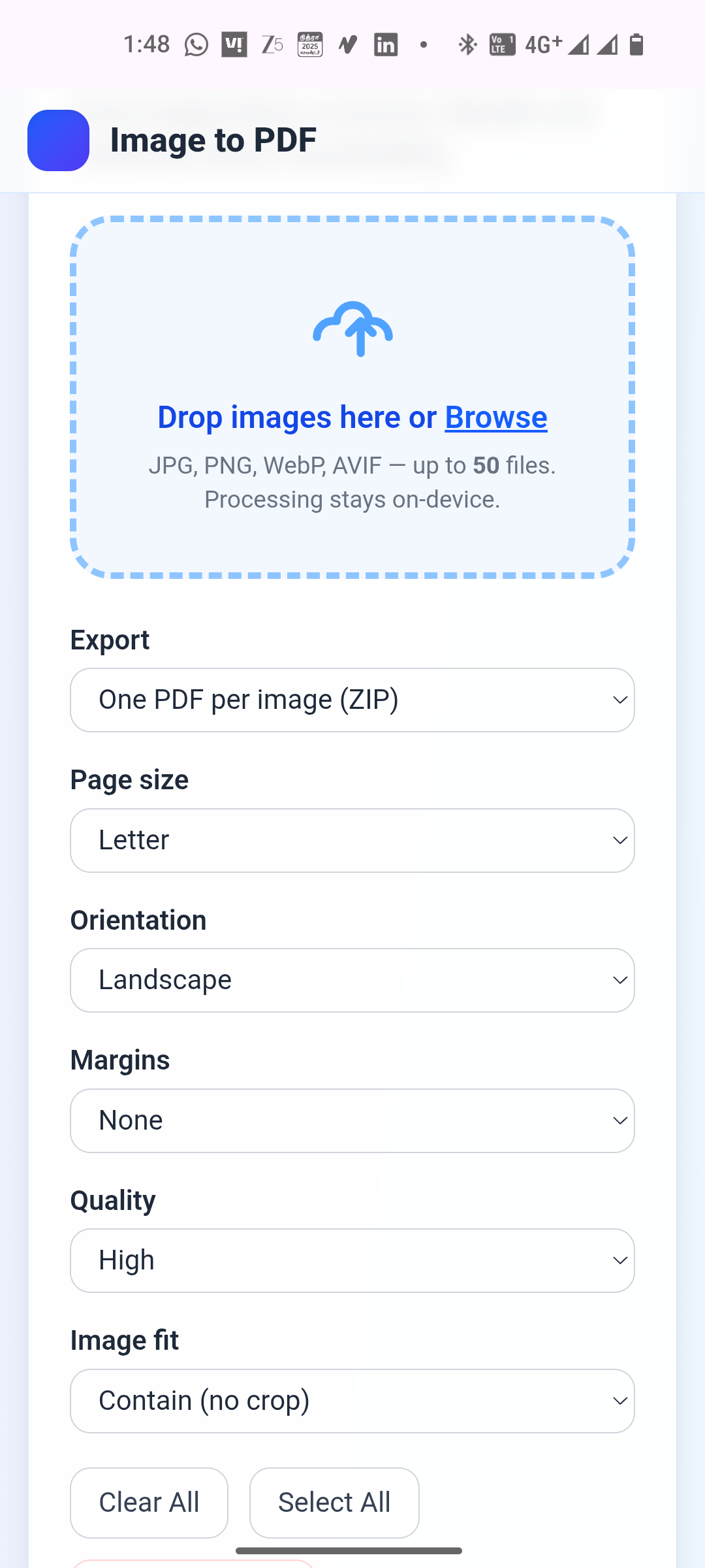 ImageReducerApp: Free Image Resizer & PDF Converter image