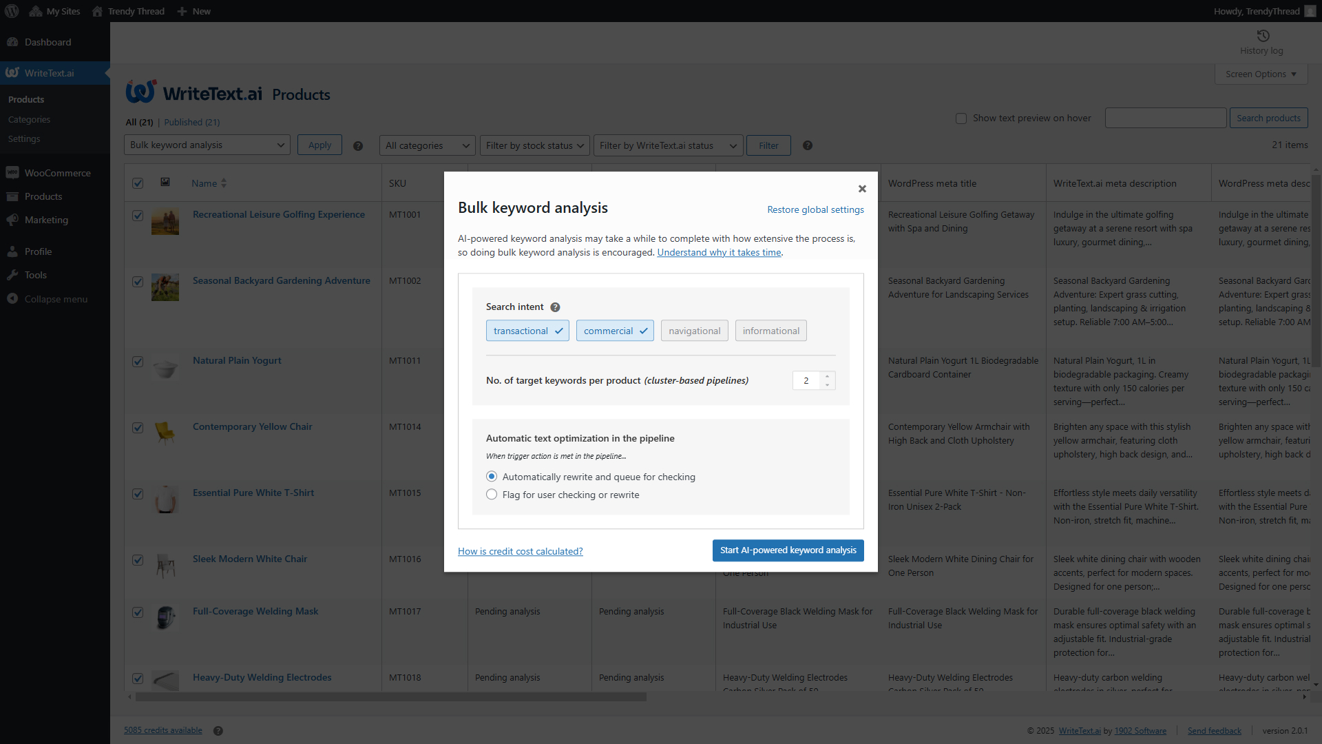 WriteText.ai for WooCommerce image