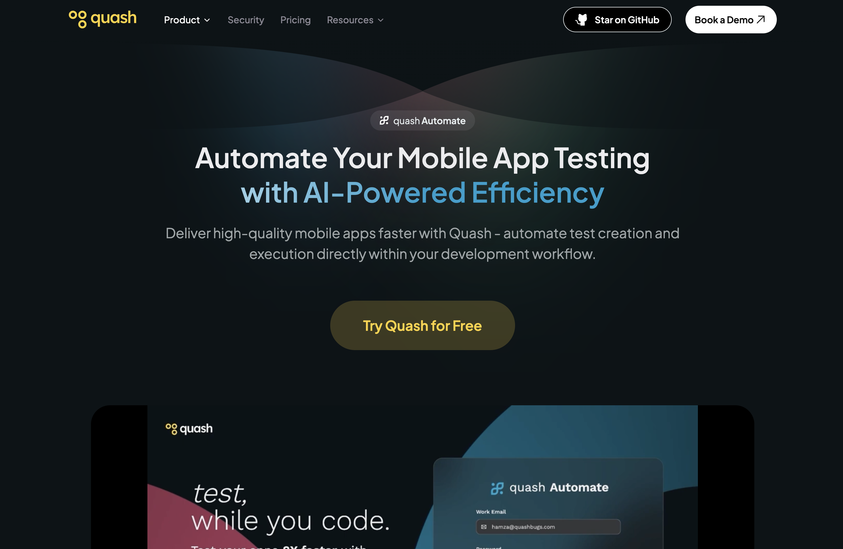 Quash Automate image
